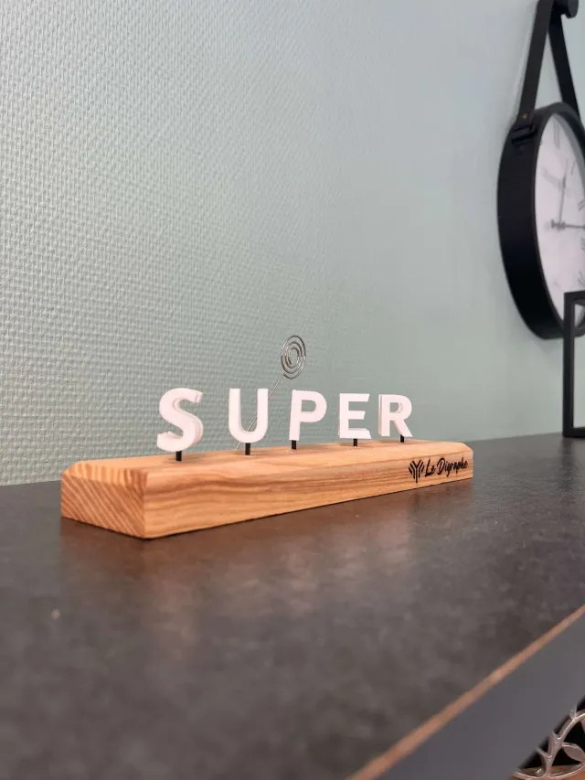 Le Digraphe Super Mama digraphe déco amour famille