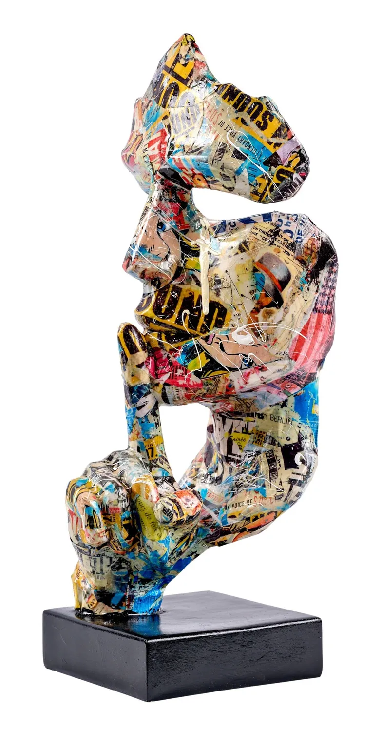 Lacorne Décoration STA/09 Silence sculpture H62 cm