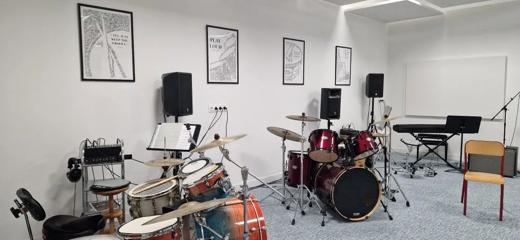 DrawInside Steve Gadd affiche A4 citation batterie