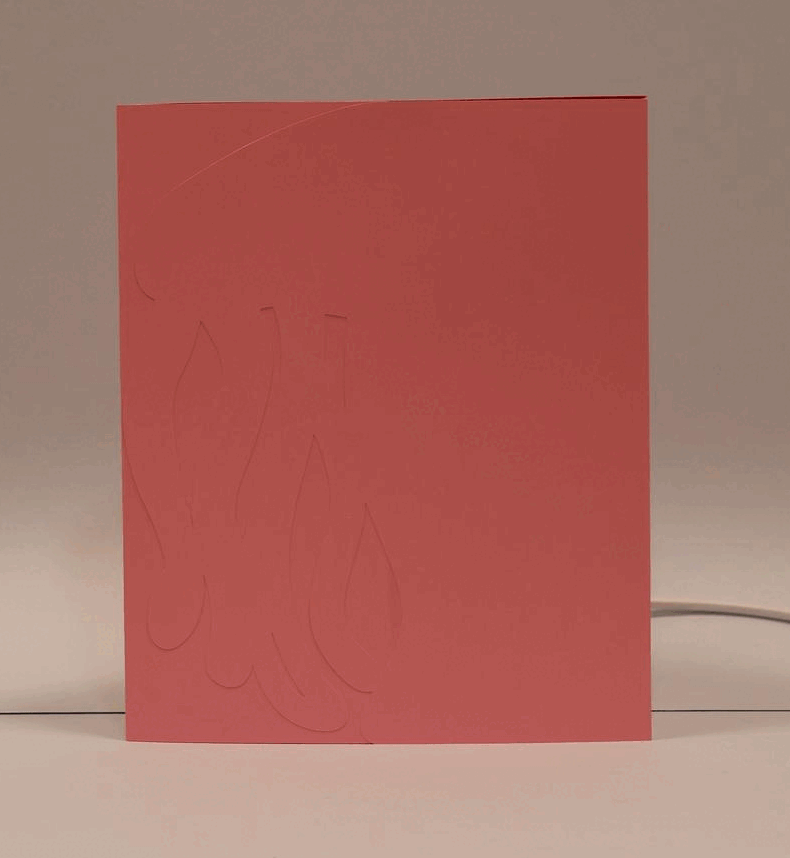 Risette Hide & Switch Jellyfish lampe papier 25x15x28cm