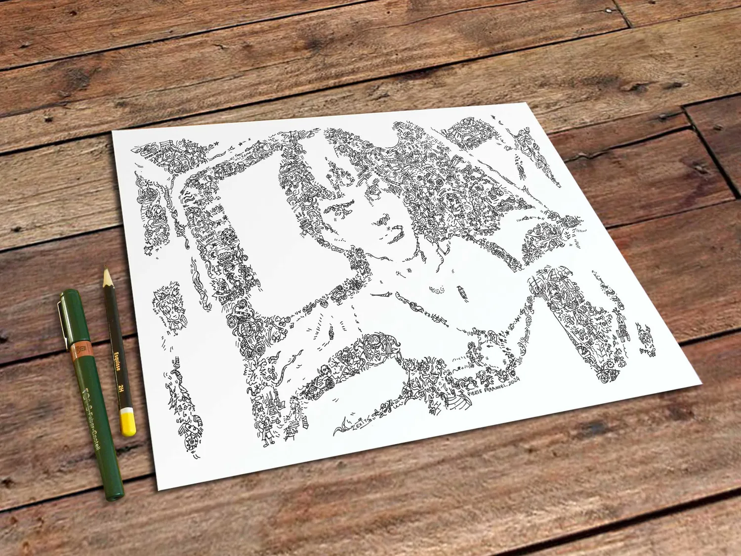 DrawInside Jayce and the wheeled warriors affiche A4