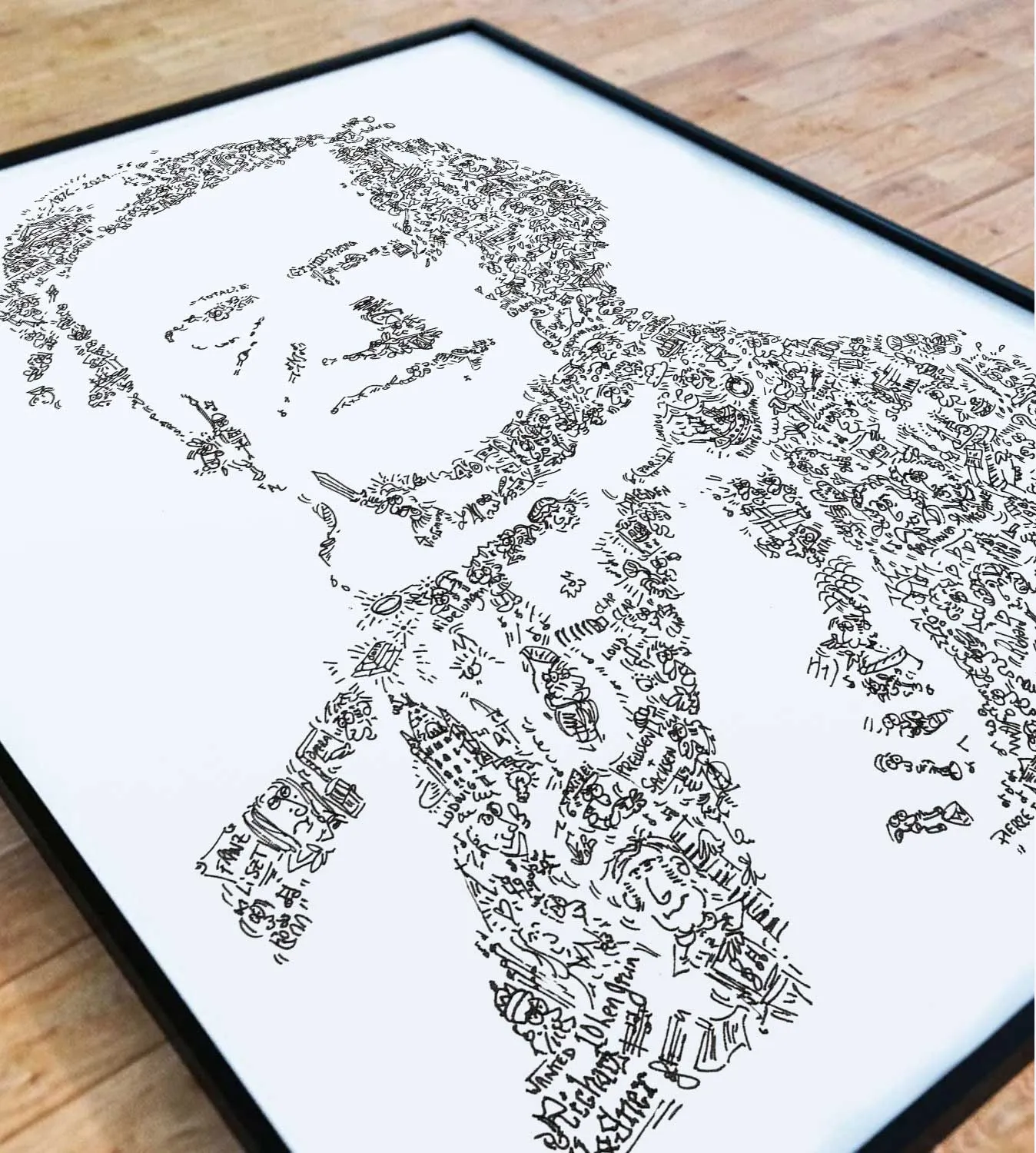 DrawInside Richard Wagner affiche A4 21x30 classique