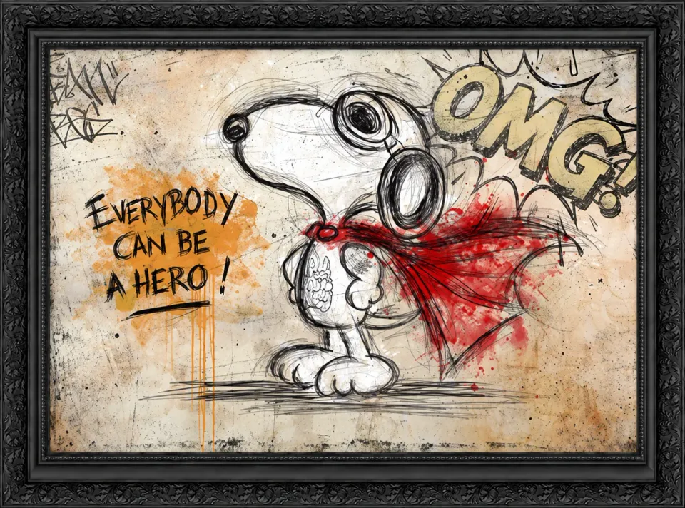 Lacorne Decoration ES18 Super Snoop tableau 80x115 cm pop