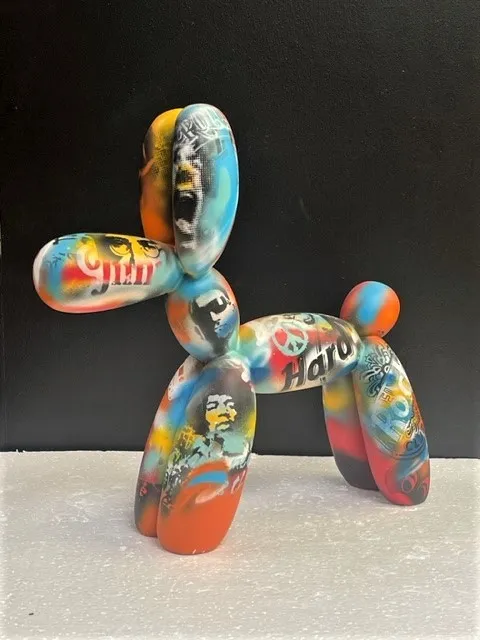 Lacorne Decoration Chien H.36 cm sculpture animal