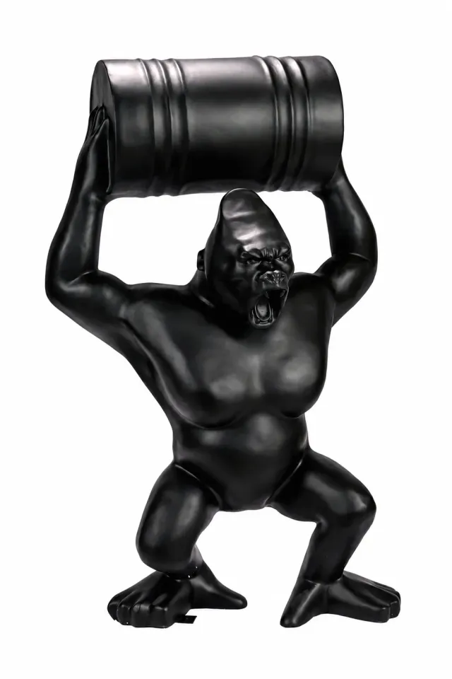 Lacorne Decoration Black Kong TH114 sculpture 140 cm noir