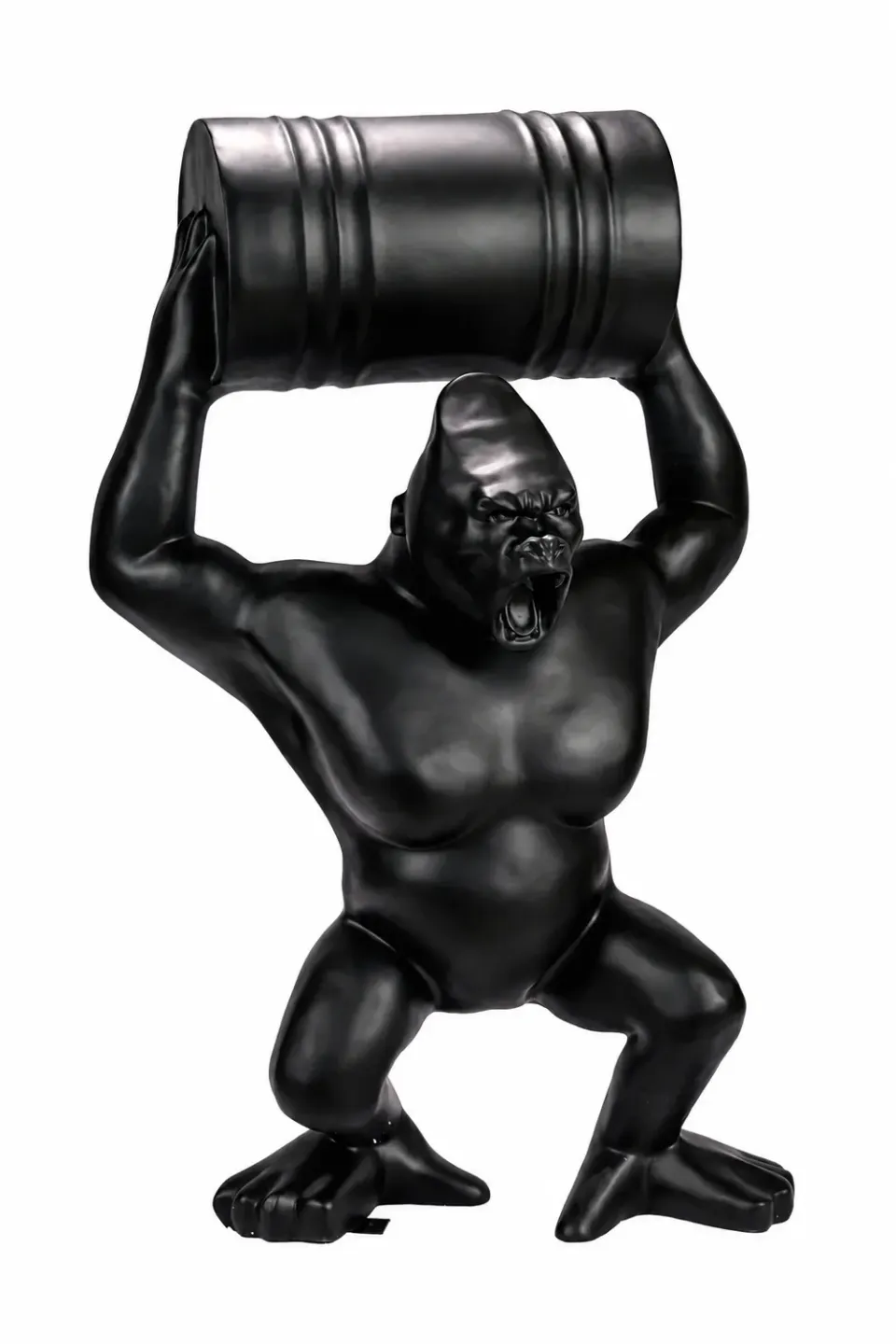 Lacorne Decoration Black Kong TH114 sculpture 140 cm noir