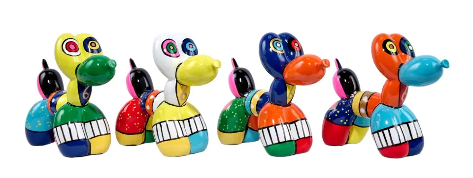 Lacorne Decoration TH195 Les Happys figurine H.18 cm