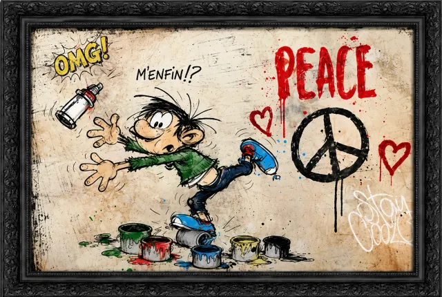 Lacorne Decoration ES22 Peace Attitude tableau 80x115 cm