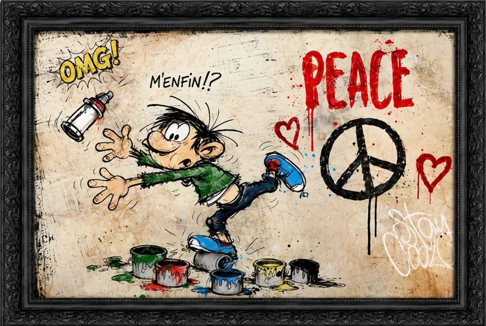 Lacorne Decoration ES22 Peace Attitude tableau 80x115 cm