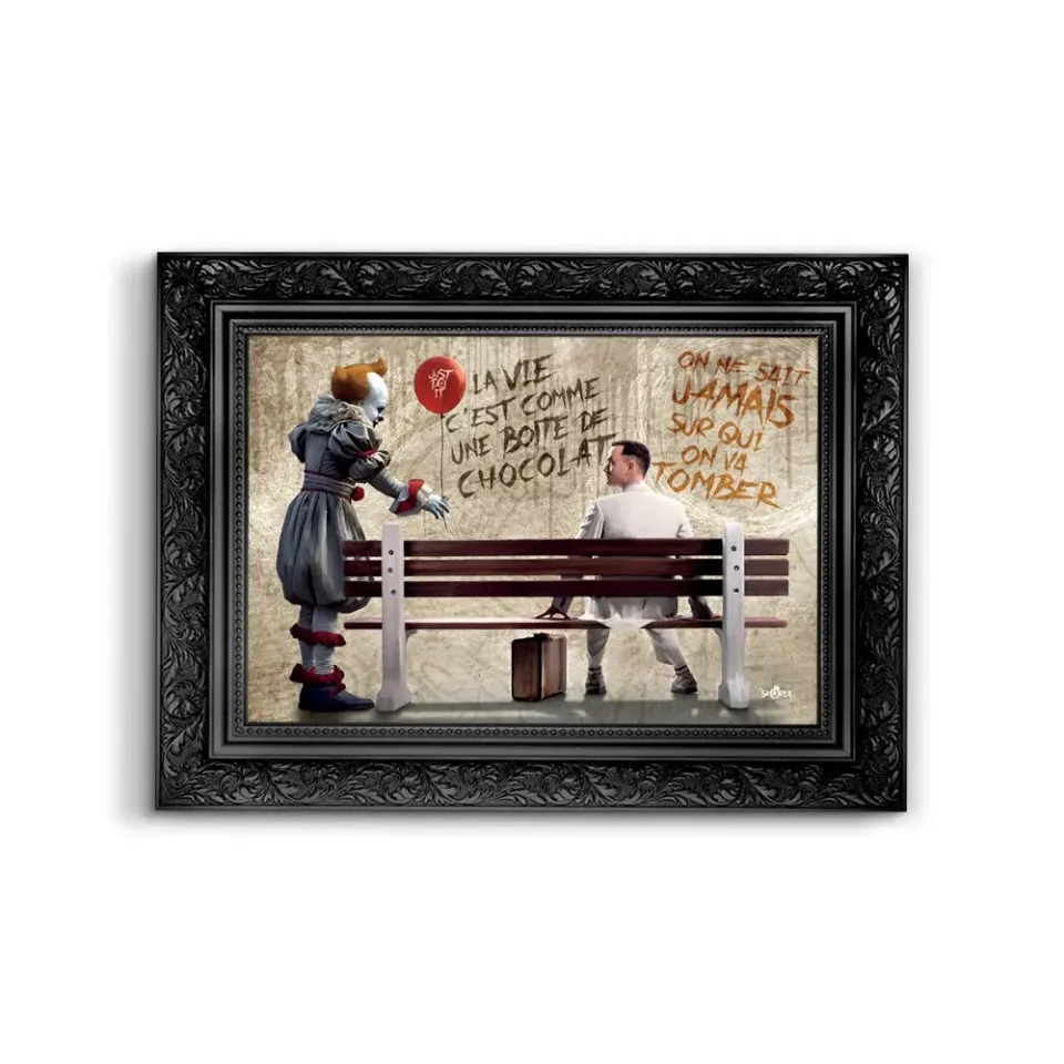 Lacorne Decoration SK04 Forrest Gump tableau 40x55 cm