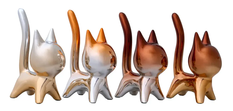 Lacorne Decoration E70 Miaou Chic sculpture chat 16 cm