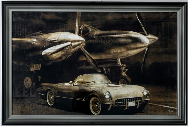 Lacorne Decoration 5968/P Fly or Car tableau 80x120 cm