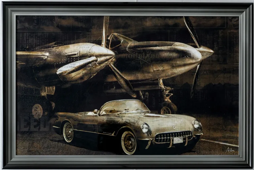 Lacorne Decoration 5968/P Fly or Car tableau 80x120 cm
