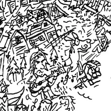 DrawInside Duke Fleed Goldrake affiche A4 signée