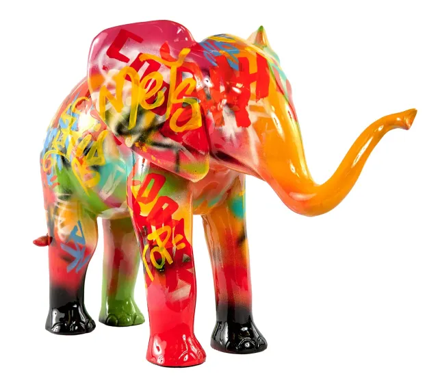 Lacorne Decoration 57182 Eléphant Graf sculpture 38 cm