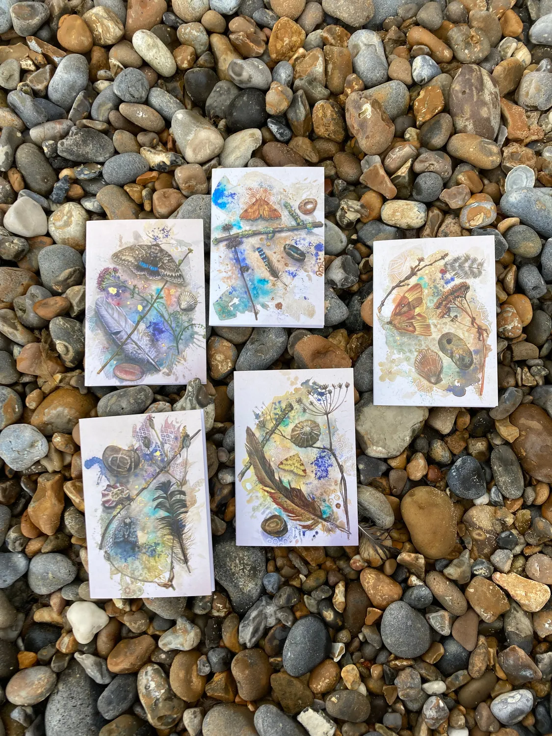 Helena Perry Everyday Magic lot 5 carnets A6 papier recyclé