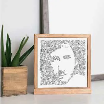 DrawInside Townshend affiche 20x20cm The Who rock