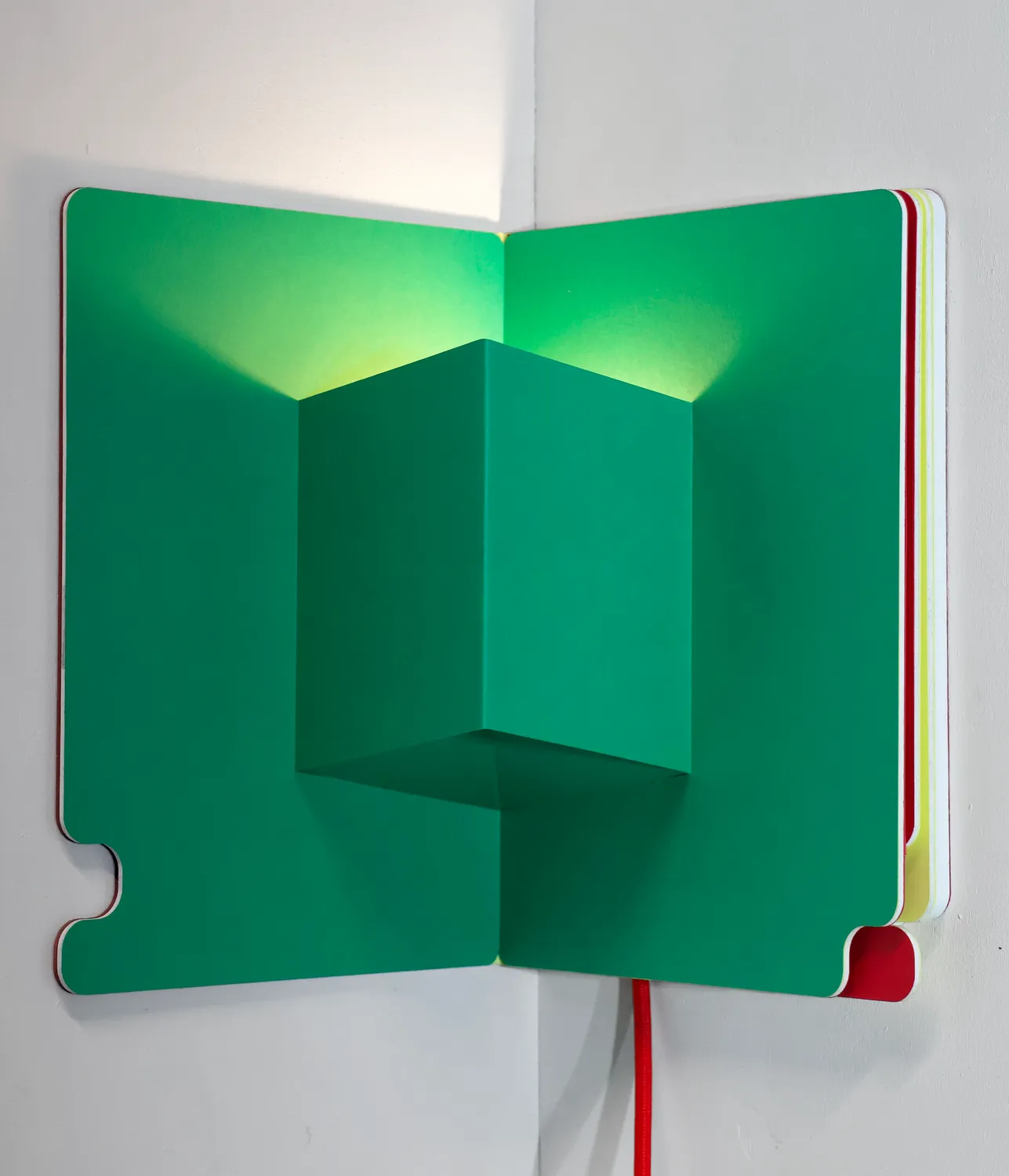 Risette Pop Up Lamp 1 lampe d'angle papier
