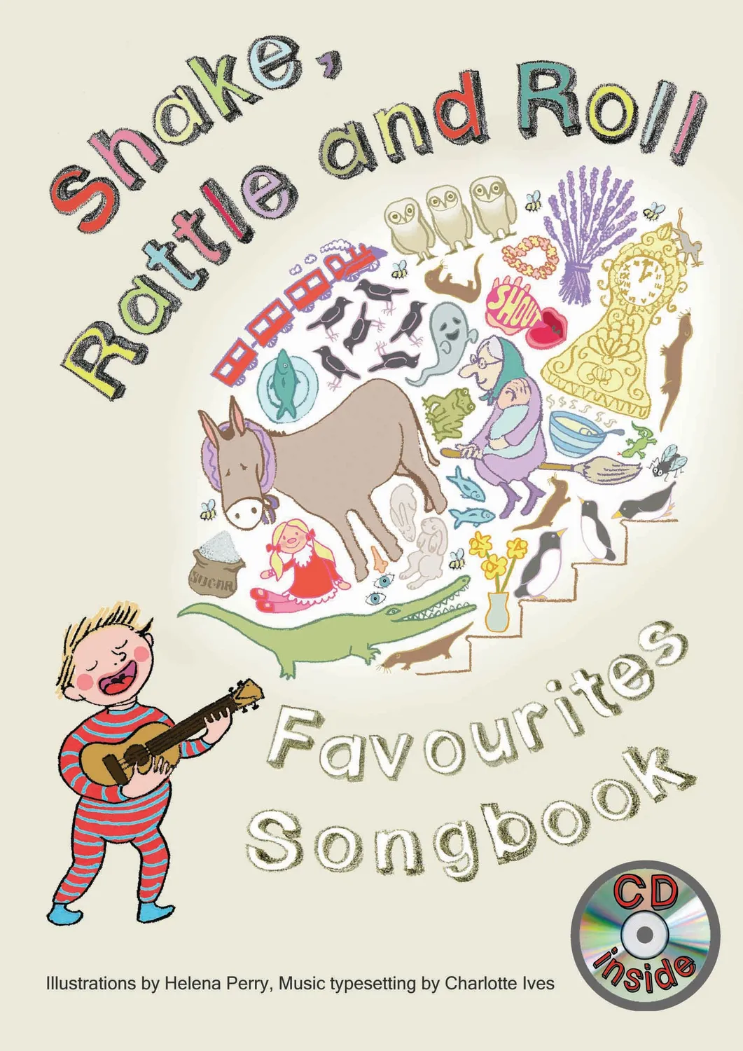 Helena Perry Shake Rattle and Roll Favourites livre chansons + CD