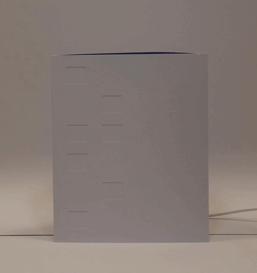Risette Hide & Switch Block lampe papier 25 cm