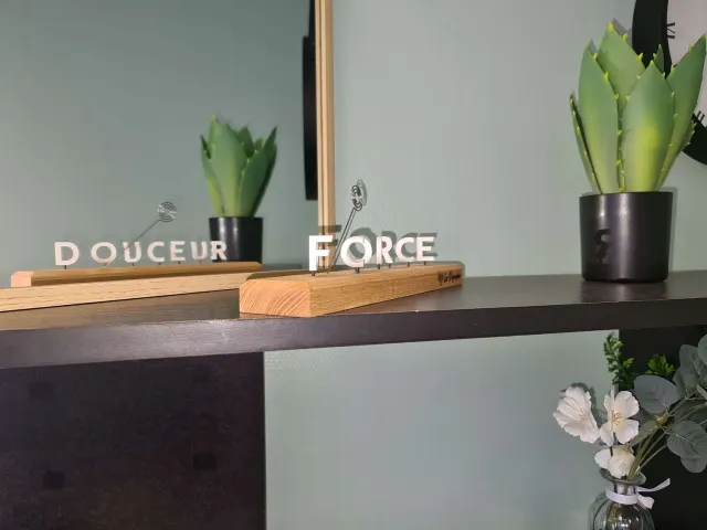 Le Digraphe Force-Douceur digraphe déco socle frêne équilibre