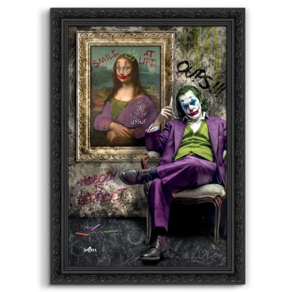 Lacorne Decoration Joker&Mona SK14 tableau 80x115 pop art