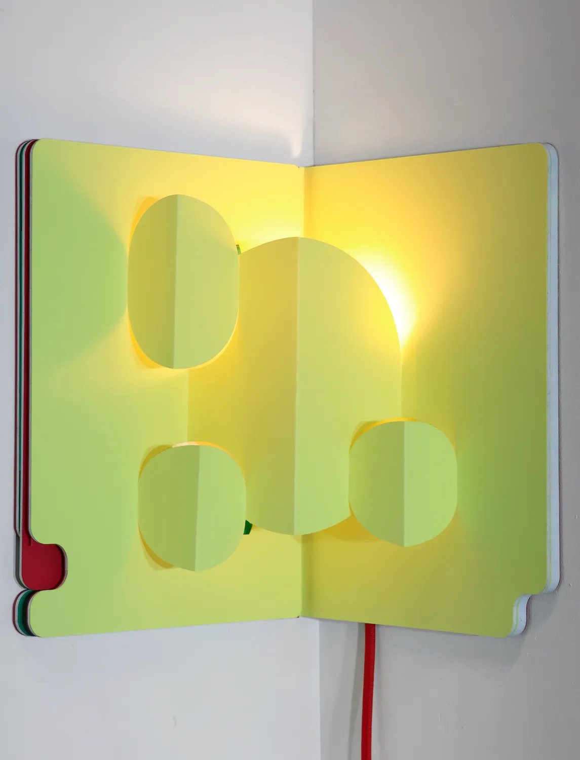 Risette Pop Up Lamp 1 lampe d'angle papier