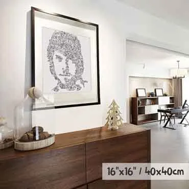 DrawInside Alan Parson affiche 30x30 cm Eye in Sky