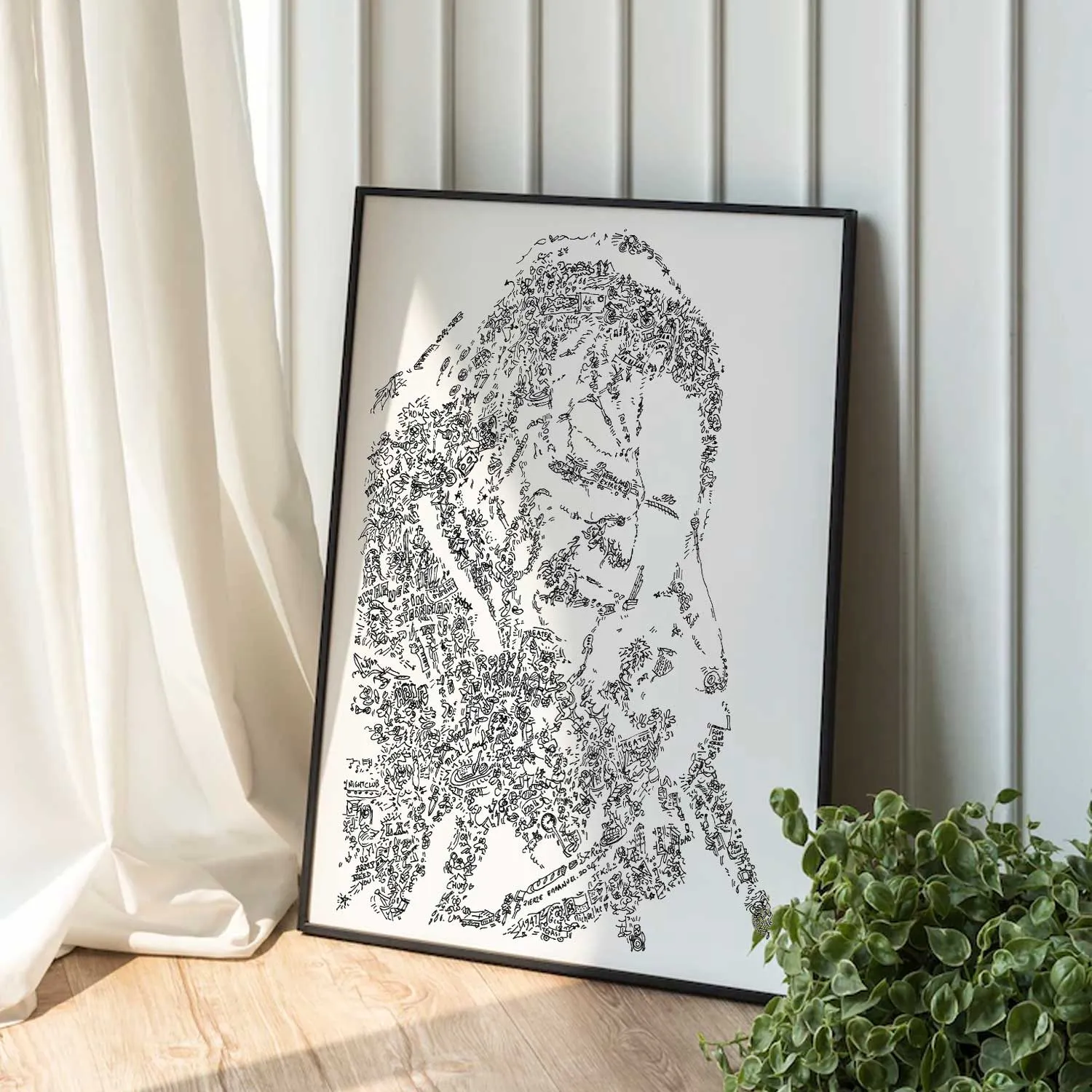 DrawInside Meat Loaf affiche A4 21x30 cm rock