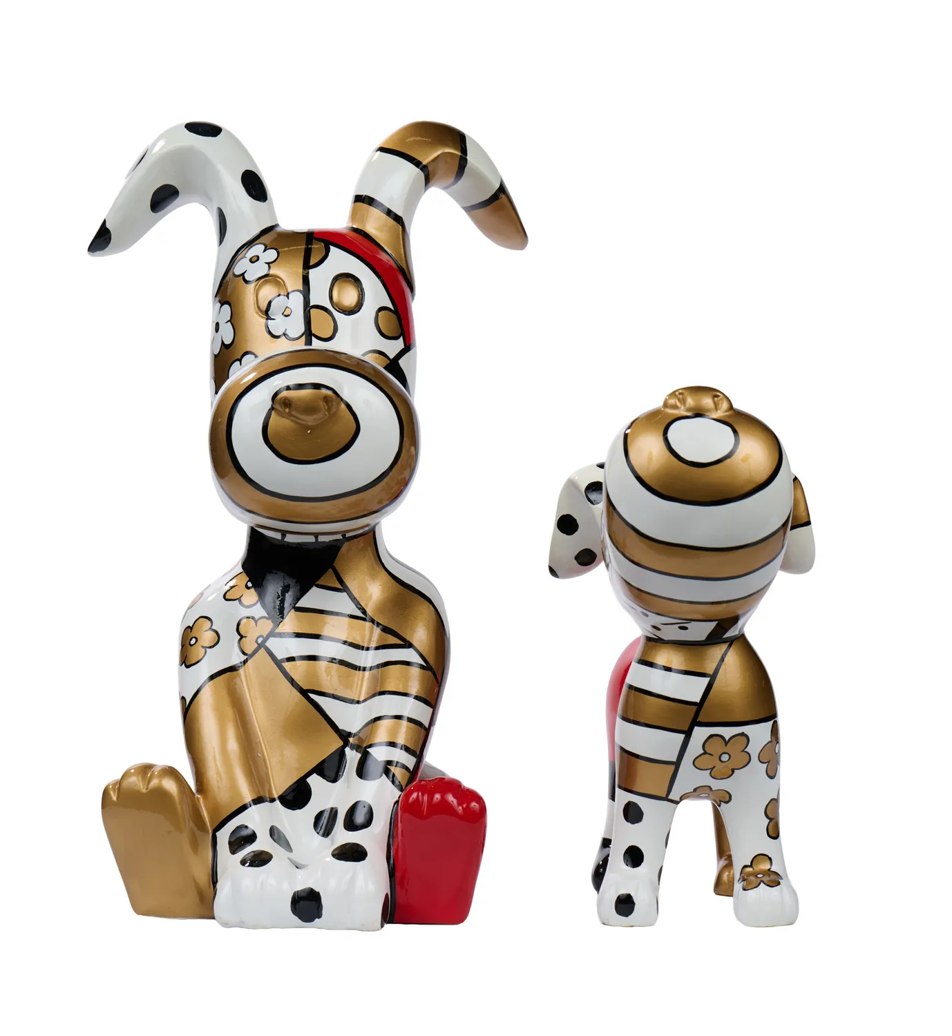 Lacorne Decoration D416 Pop Dog Duo sculptures 45/30 cm