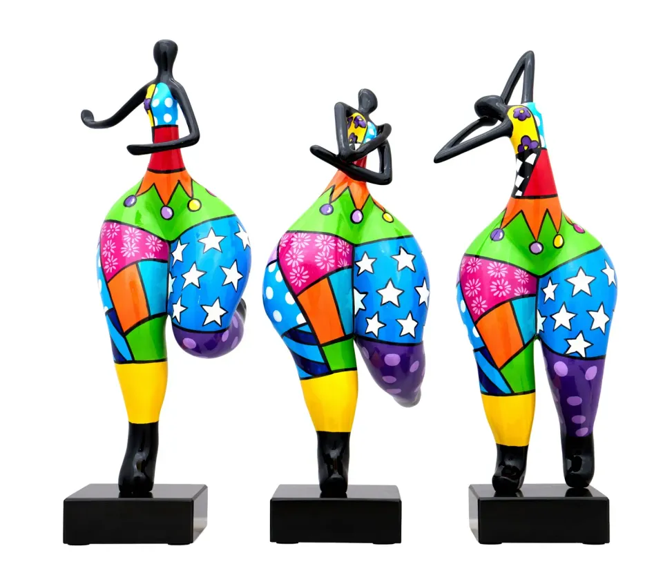 Lacorne Decoration D341/1 Les Trois Grâces Pop statue 50 cm