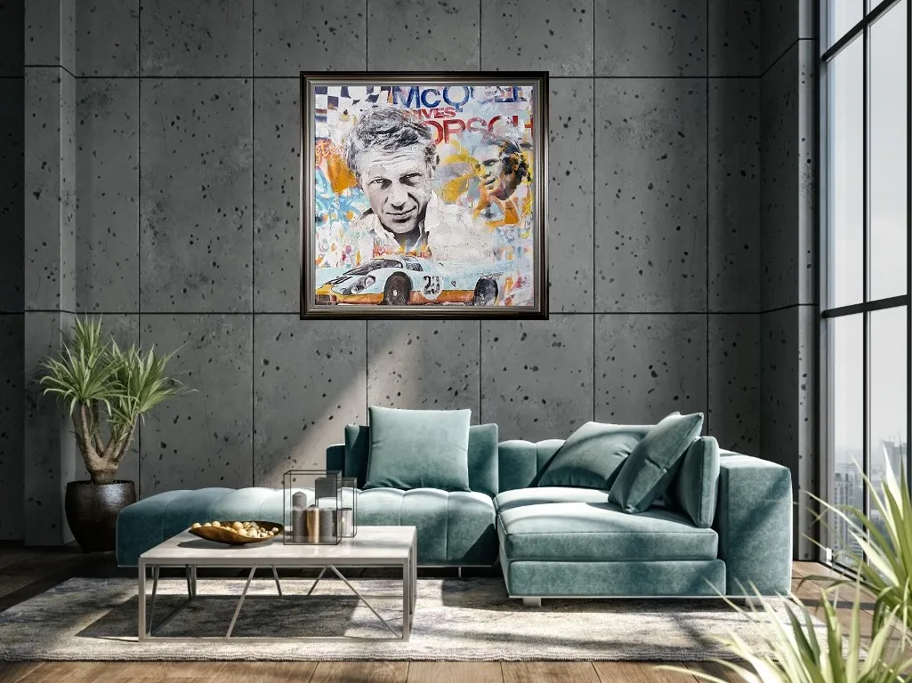 Lacorne Decoration 4744/P Steve tableau 100x100 cm