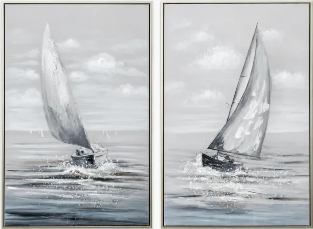 Lacorne Decoration Voiliers en Mer 7726 tableaux 60x90 lot 2