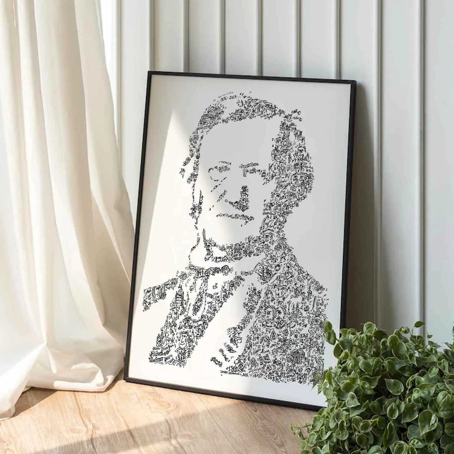 DrawInside Richard Wagner affiche A4 21x30 classique