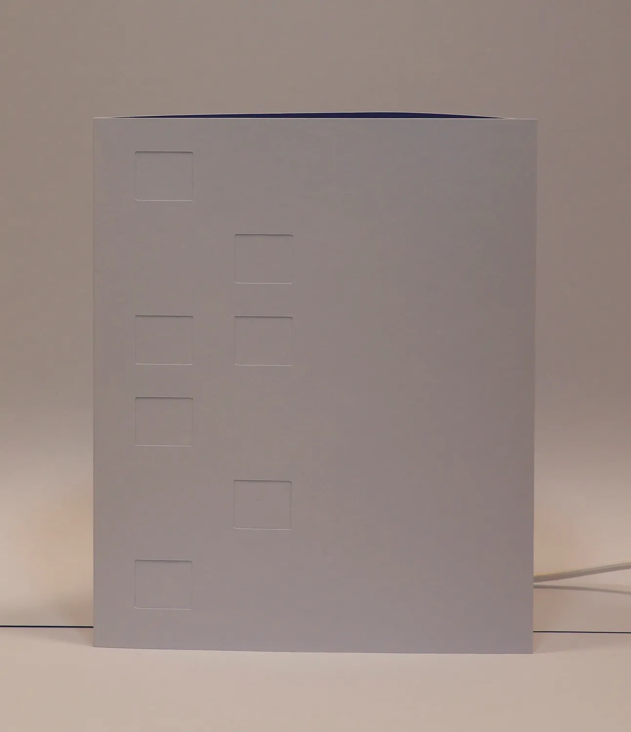 Risette Hide & Switch Block lampe papier 25 cm