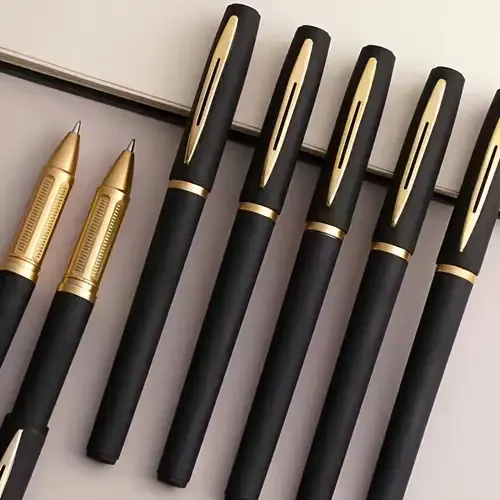 Papeterie Créative stylos arbre à empreintes gel noir