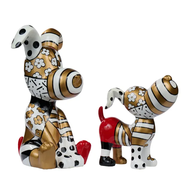 Lacorne Decoration D416 Pop Dog Duo sculptures 45/30 cm