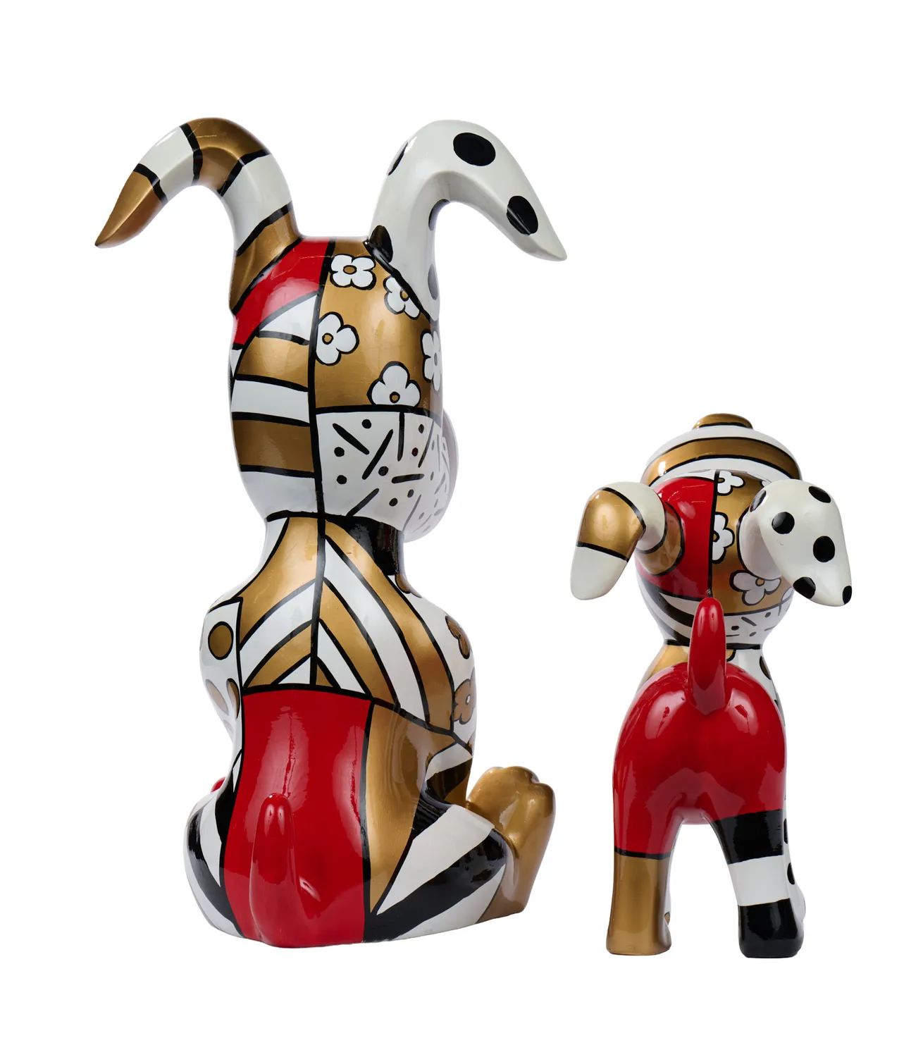 Lacorne Decoration D416 Pop Dog Duo sculptures 45/30 cm