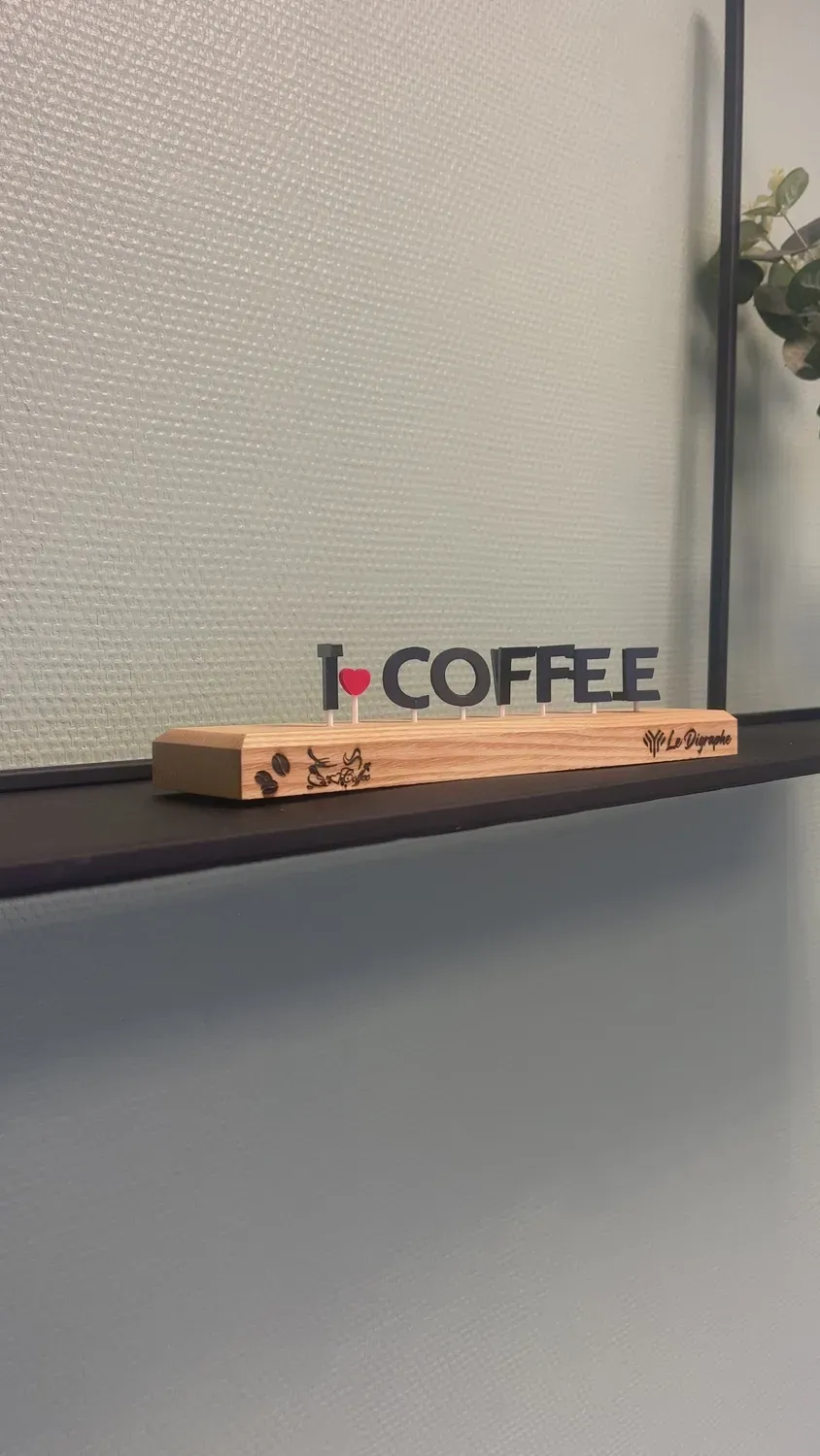 Le Digraphe Ich liebe Kaffeepause digraphe café cuisine