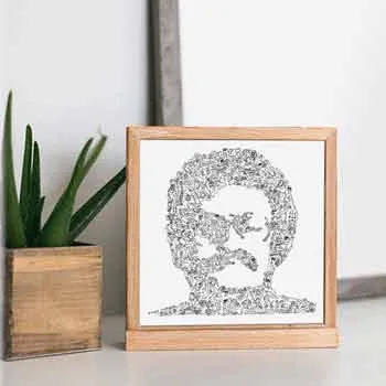 DrawInside Giorgio Moroder affiche 20x20 disco