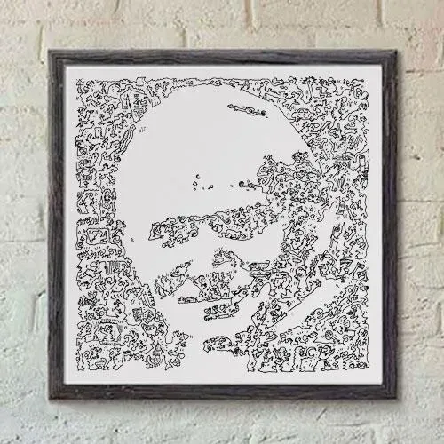 DrawInside Jean-Paul 2 affiche 20x20 cm histoire