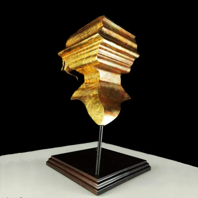 Le Digraphe Les Inséparables sculpture couple prénoms marbre