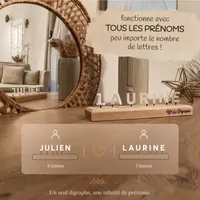 Le Digraphe Original couple décoration illusion d'optique sur mesure