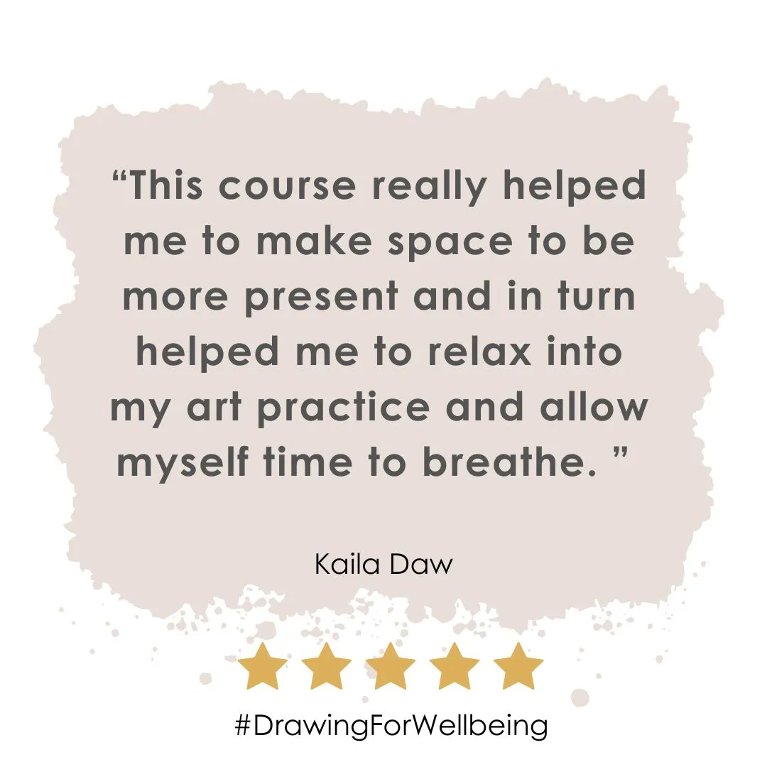 Helena Perry Drawing For Wellbeing cours dessin en ligne 4 unités