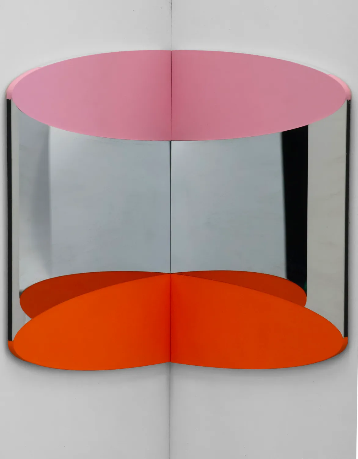 Risette Silo miroir d'angle 27x20 cm double