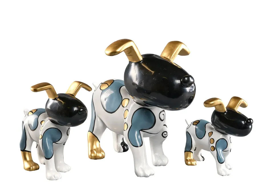 Lacorne TH176 Arabesques sculpture lot 3 déco