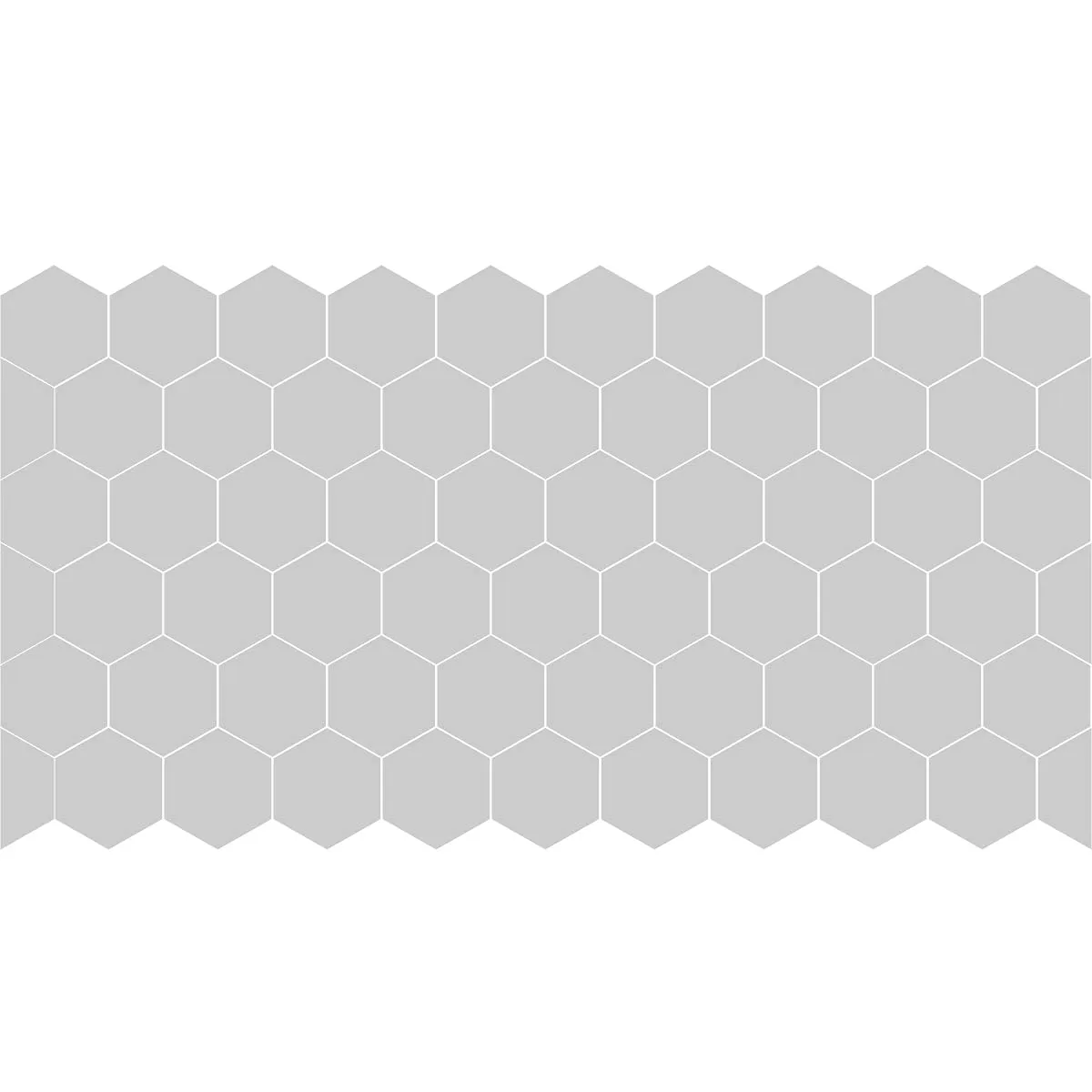 Ambiance-Sticker Hexagone film vitre occultant 50 stickers 50x90 cm