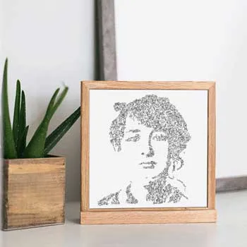 DrawInside Camille Claudel affiche 30x30 cm sculpture